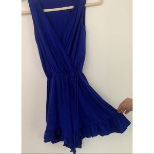 Blue romper